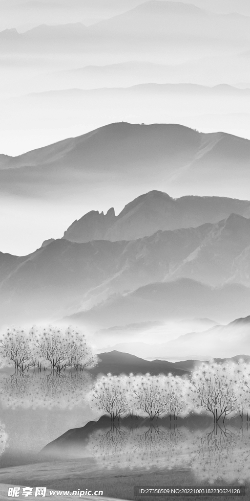 山水画 