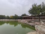 关帝庙御园 公园 蓝天白云