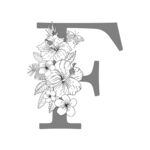 花卉字母