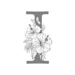 花卉字母