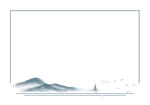 山水边框