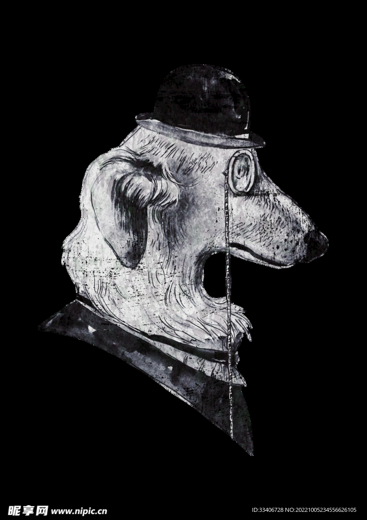 手绘狗子