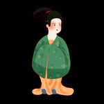 唐朝仕女图 