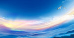 蓝色天空背景