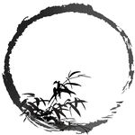 水墨边框
