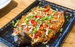 烤茄子高清图