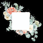 手绘花卉