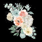 手绘花卉