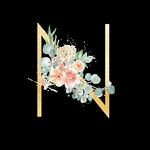 花卉字母