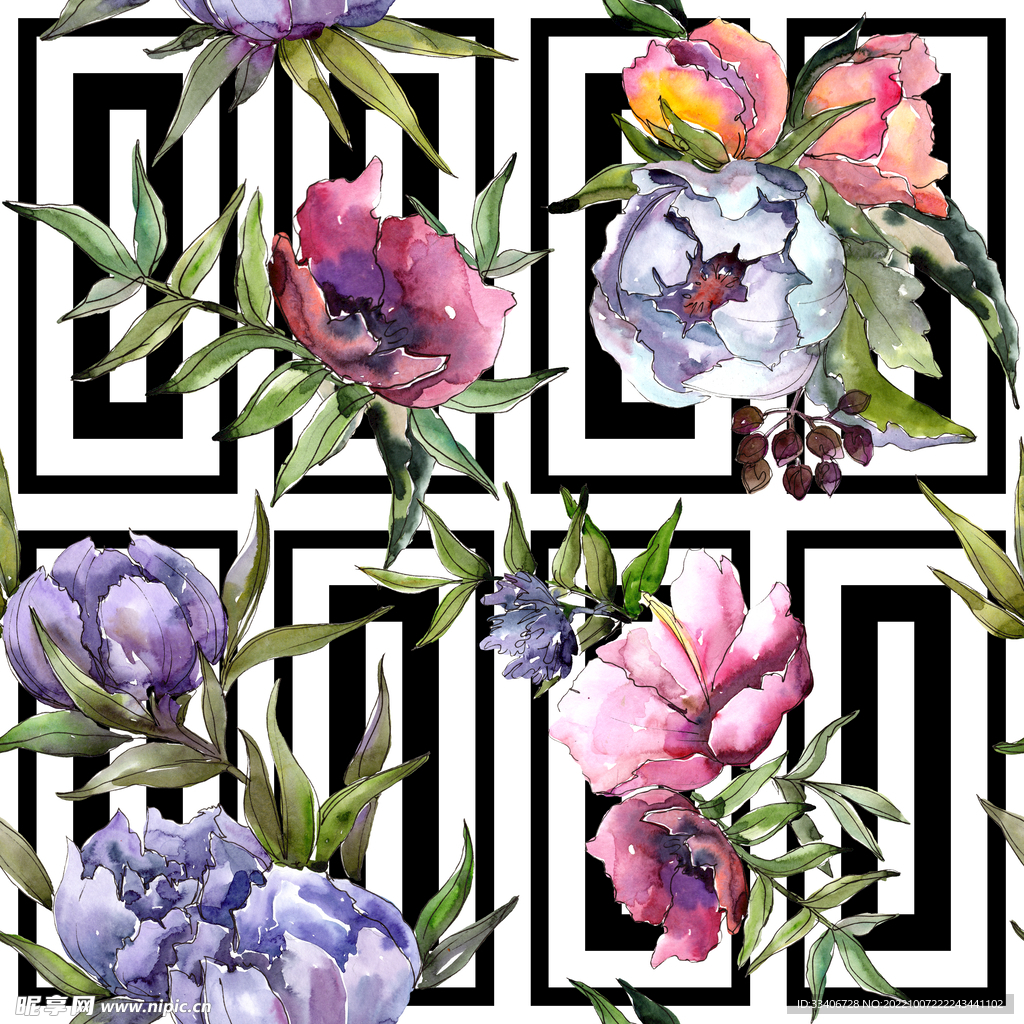 无缝印花