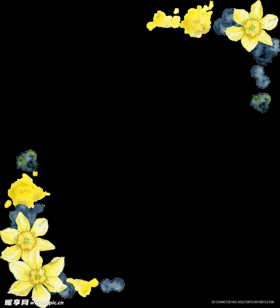 手绘花卉