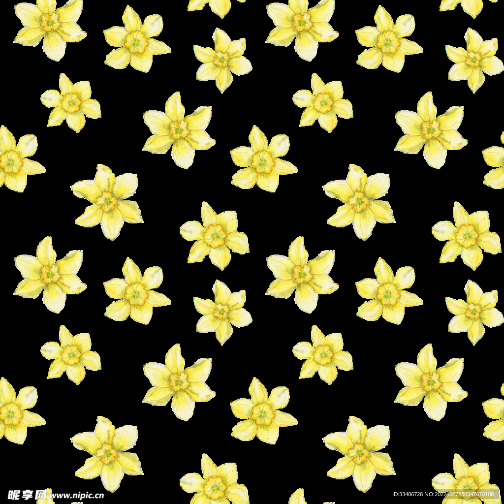 手绘花卉