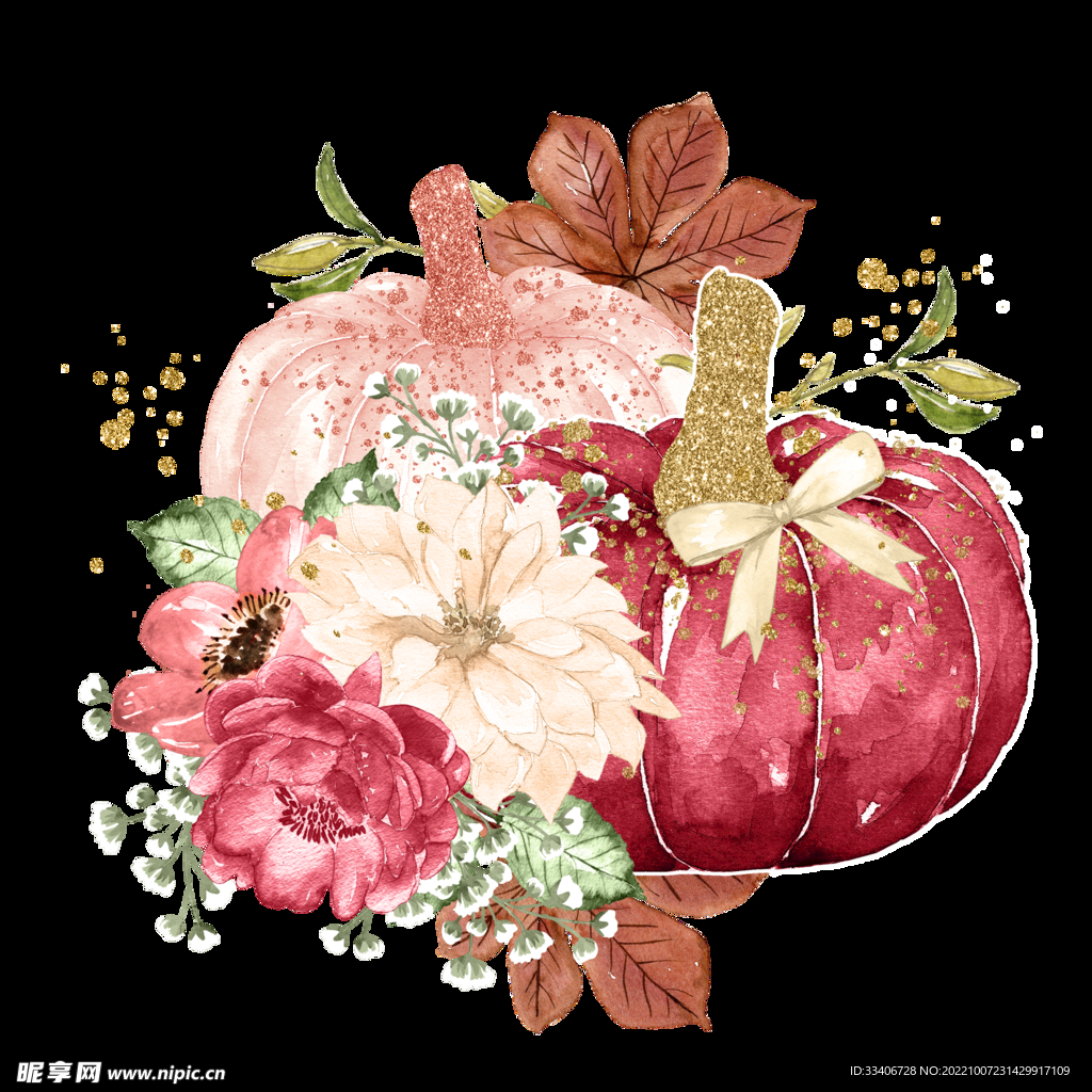 手绘花卉