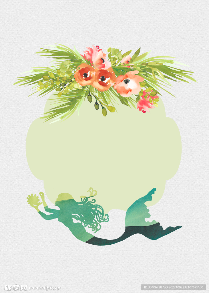 手绘花卉