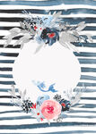 手绘花卉