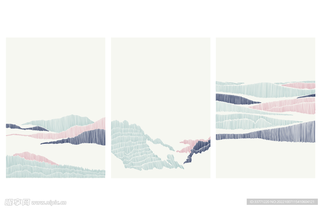 创意山峰底纹