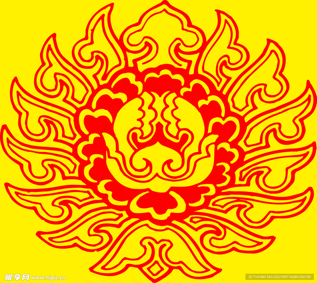 古典花纹