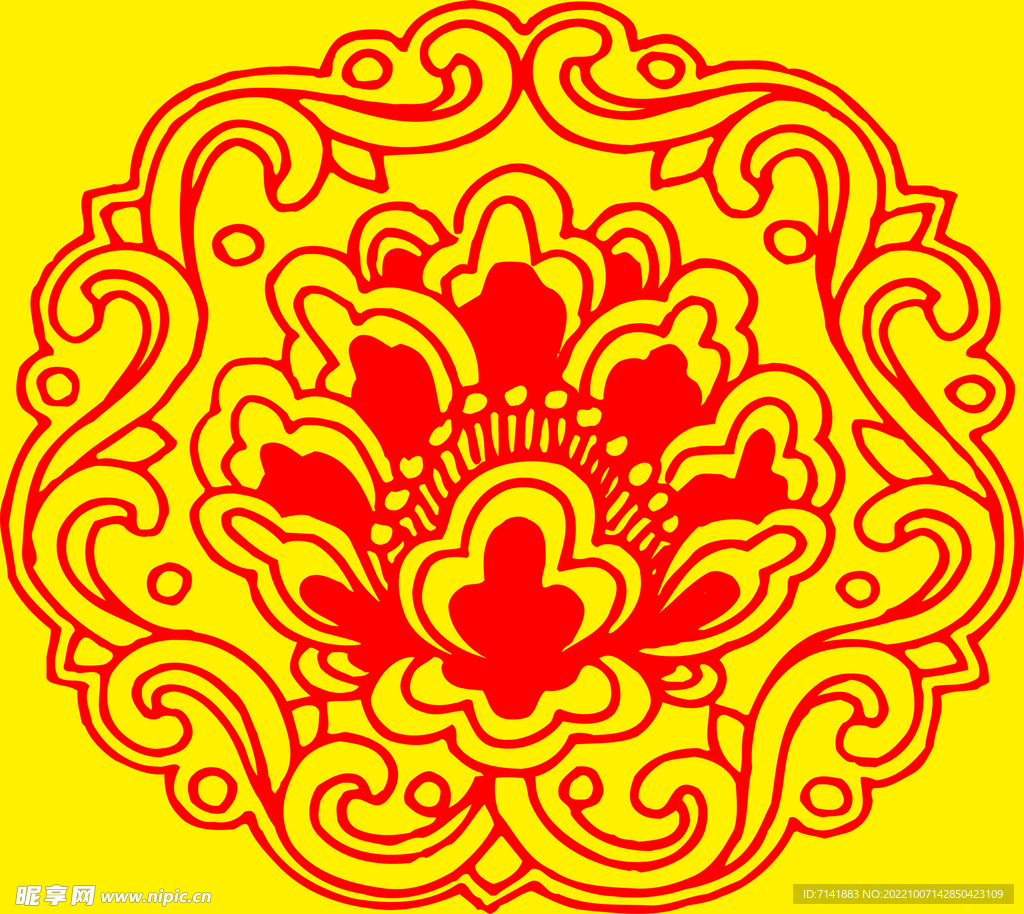 古典花纹