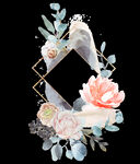 手绘花卉