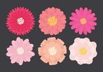 卡通花