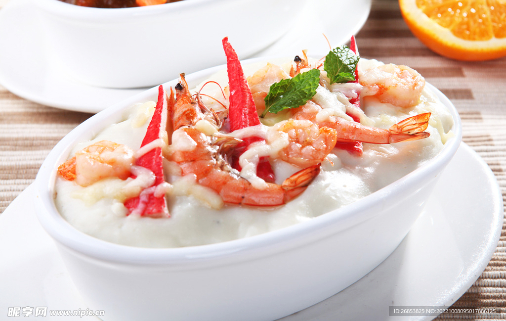 海鲜焗饭 