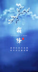 霜降节气海报