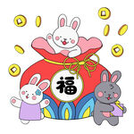 兔年素材  