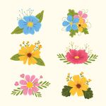 卡通花