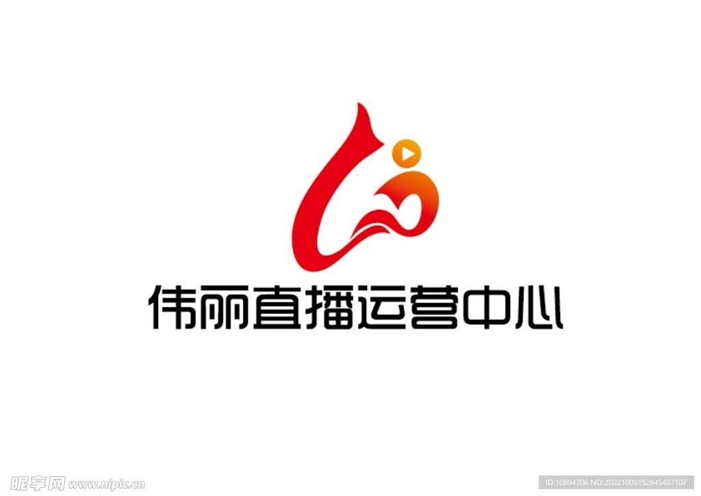 直播运营标识设计