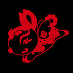 兔子剪纸