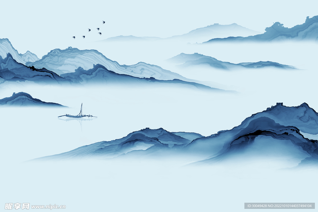 水墨山水