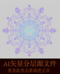 花纹纹理花圈花圆