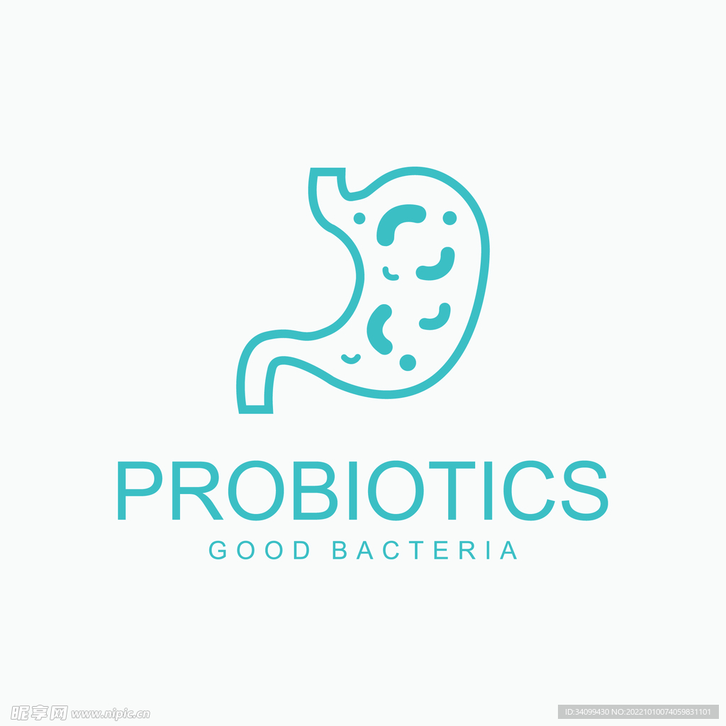 益生菌图标logo