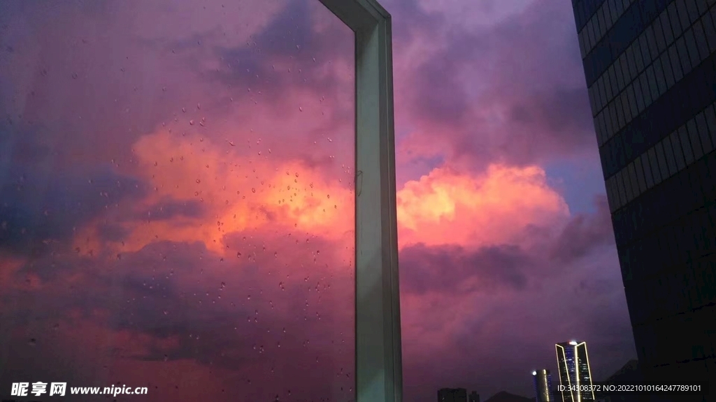 雨后的天空