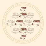 中国古典祥云云纹图片