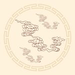 中国古典祥云云纹图片