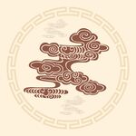中国古典祥云云纹图片