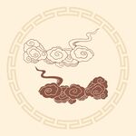 中国古典祥云云纹图片