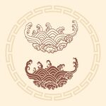 中国古典祥云云纹图片