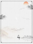 水墨画图片  山水风景 中国风