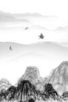 水墨画图片  山水风景 中国风