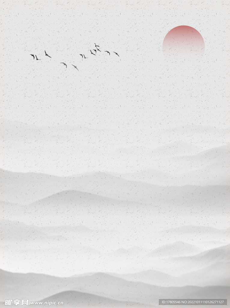 水墨画图片  山水风景 中国风