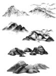 水墨画图片  山水风景 中国风