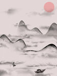 水墨画图片  山水风景 中国风
