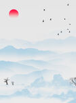 水墨画图片  山水风景 中国风