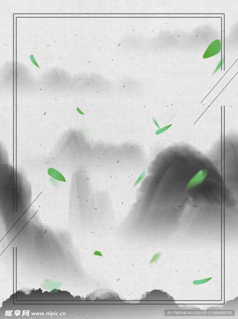 水墨画图片  山水风景 中国风