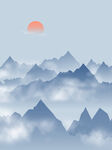 水墨画图片  山水风景 中国风