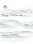 水墨画图片  山水风景 中国风