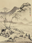 水墨画图片  山水风景 中国风