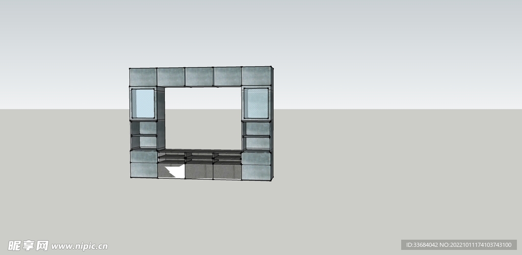 电视柜模型